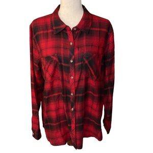 COPY - NWT! Maurices ~ Mid Weight, Light Fit Flannel Shirt - Size XL